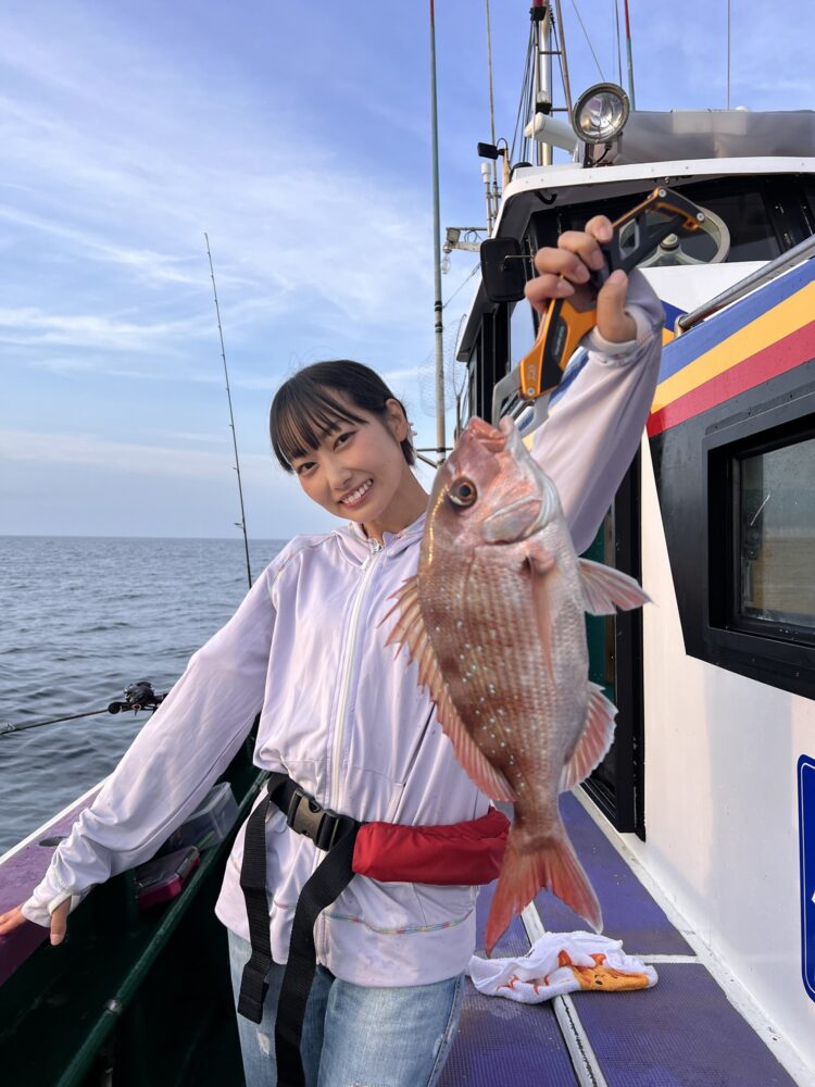 大きなお魚が釣れました！！🐠