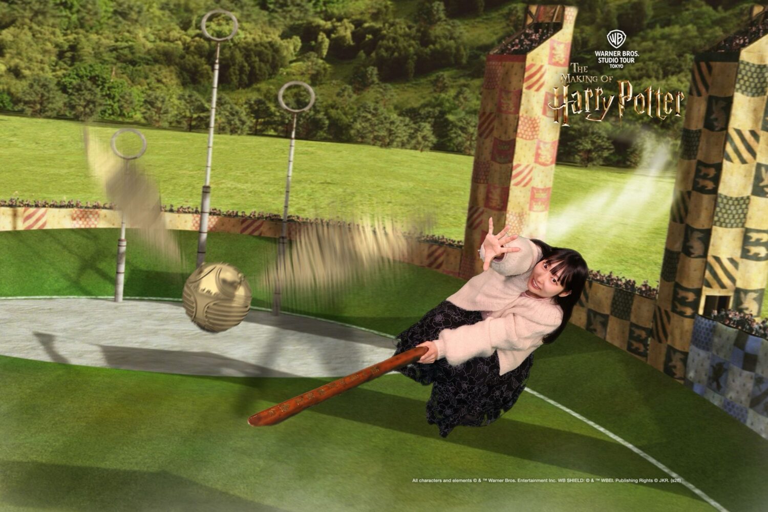 ずっと行きたかったハリポタ行けた🩷