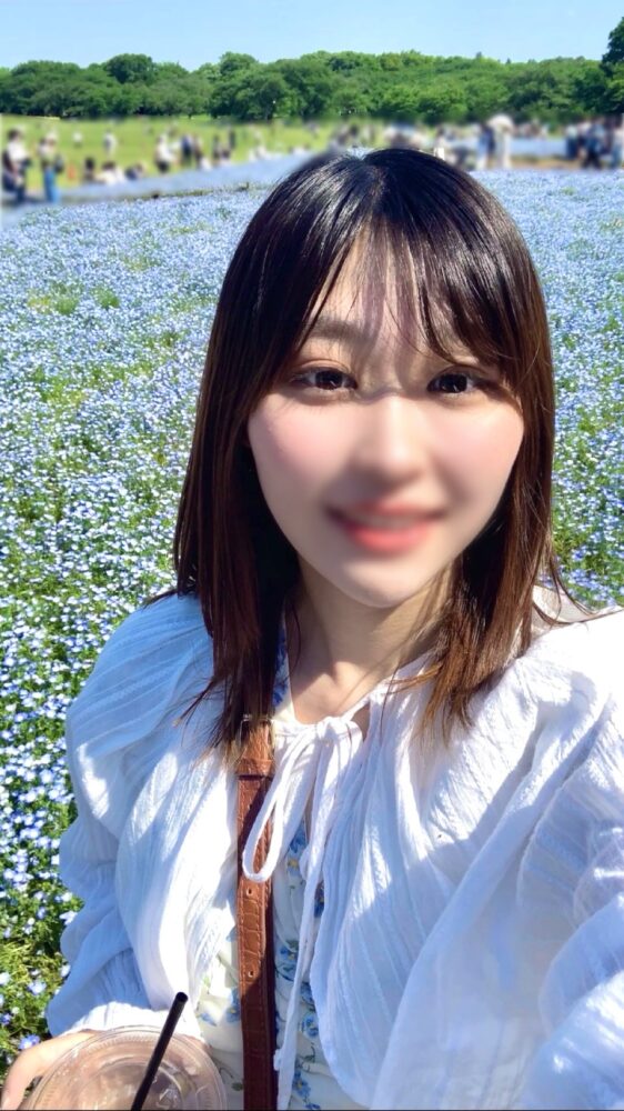 お久しぶりです!ネモフィラ畑デート🩵
